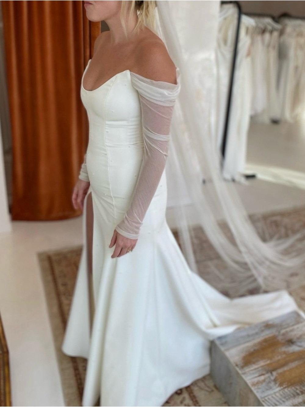 Brand New Sarah Seven Wedding Gown - Never Worn or Tailored!